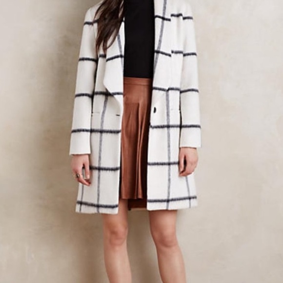 Anthropologie/Matison Stone Suede Skater Skirt, Small - Picture 3 of 13